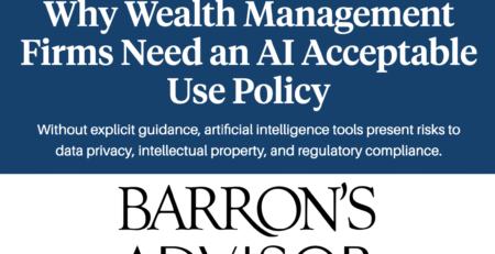 Article in Barron's Advisor featuring John O'Connell