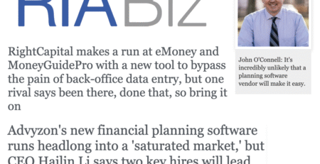 RIABiz RightCaptital makes a run at eMoney and MoneyGuidePro with a new tool to bypass the pain of back-office data entry.