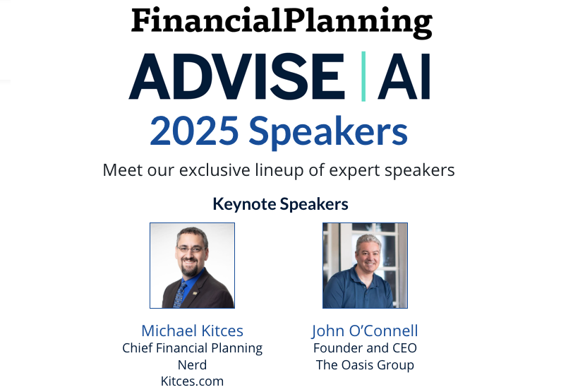 FinancialPlanning Advise AI 2025 Speakers John O"Connell