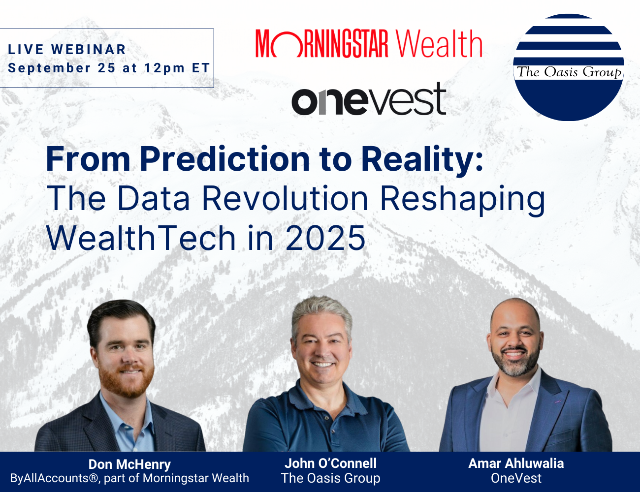 Webinar with Don McHenry, Amar Ahluwalia & John O’Connell