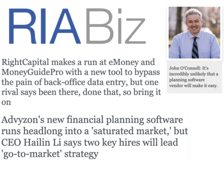RIABiz RightCaptital makes a run at eMoney and MoneyGuidePro with a new tool to bypass the pain of back-office data entry.