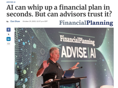 AI can whip up a financial plan in seconds. But can advisors trust it? Financial Planning