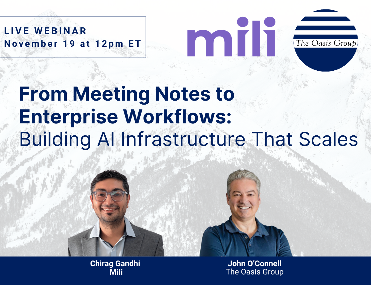 From Meeting Notes to Enterprise Workflows: Building AI Infrastructure That Scales