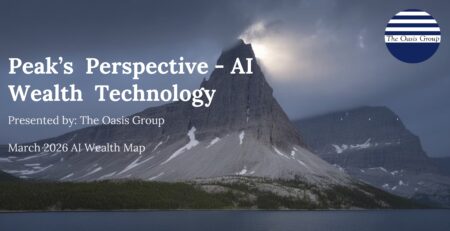 AI WealthTech Map: The Oasis Group’s Peaks Perspective on AI Wealth Technology March 2026