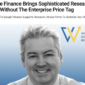 John O'Connell Published in Wealth Solutions Report: Google Finance Brings Sophisticated Research Tools Without The Enterprise Price Tag