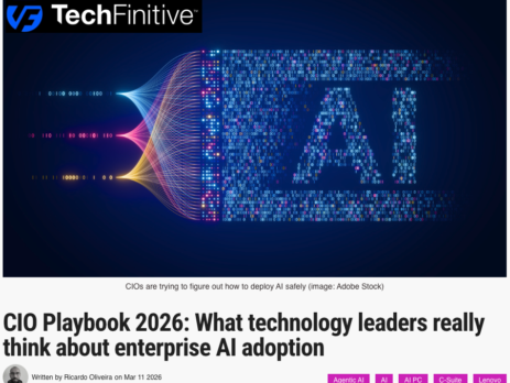 TechFinitive: CIO Playbook 2026: What technology leaders really think about enterprise AI adoption