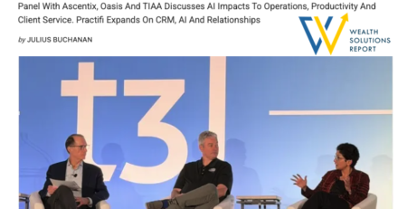 John O'Connell Featured in Wealth Solutions Report: T3: AI-Enabled Operational Excellence And CRMs In The Age Of AI