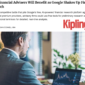 John O'Connell Published in Kiplinger: Why Financial Advisers Will Benefit as Google Shakes Up Financial Research